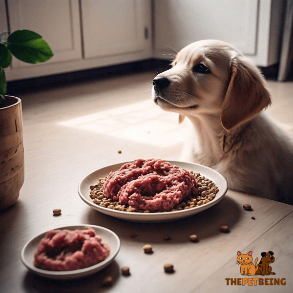 Raw Dog Food with Grains.