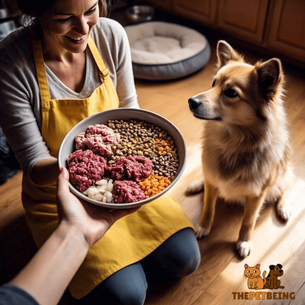 Transition to Raw Dog Food with Grains