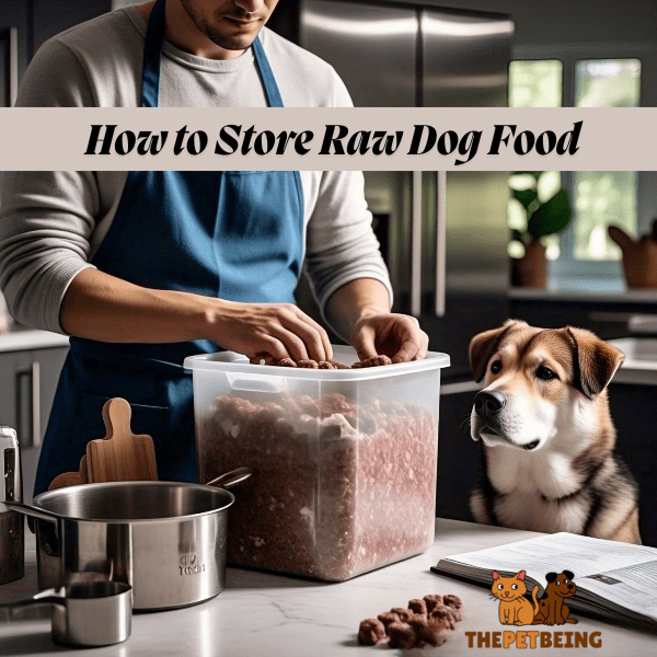 How to Store Raw Dog Food