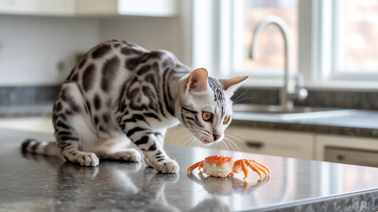 Feed Your Cat Crab