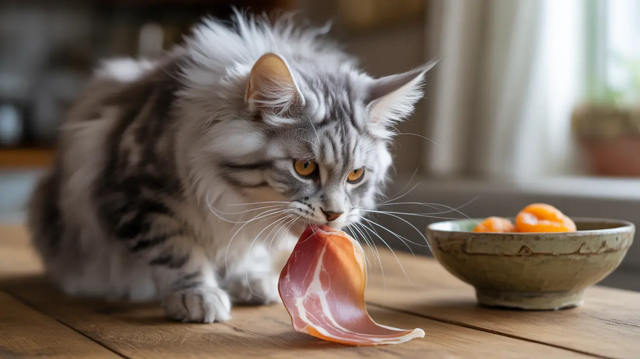 Giving Cats Prosciutto