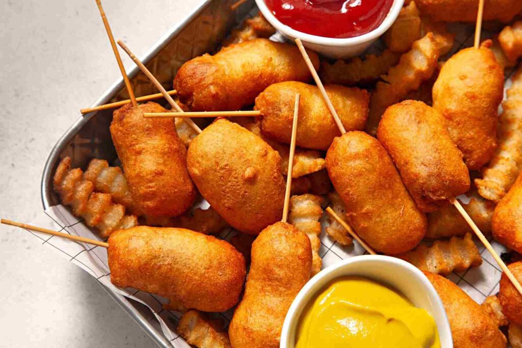 Heat Up Corn Dogs